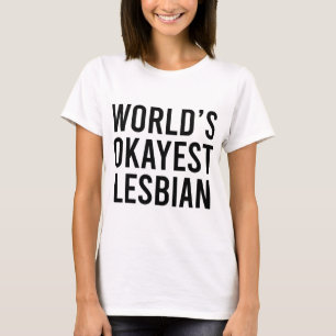 T-shirt Meilleure Lesbienne du Monde