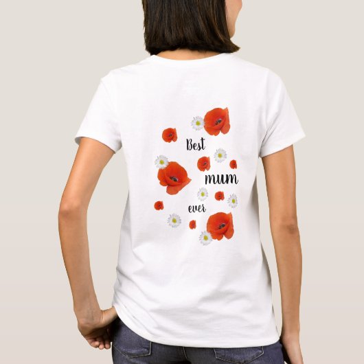 T-shirt Meilleure maman (Dos)