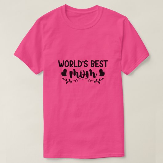 T-shirt Meilleure maman01 (Design devant)