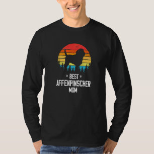 T-shirt Meilleure maman Affenpinscher pour chien