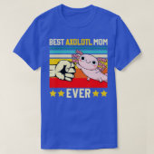T-shirt Meilleure maman Axolotl jamais drôle Axolotl Mère  (Design devant)