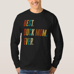 T-shirt Meilleure Maman Canard Ever Canard de Style Vinta