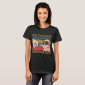 T-shirt Meilleure maman Carlin (Devant entier)