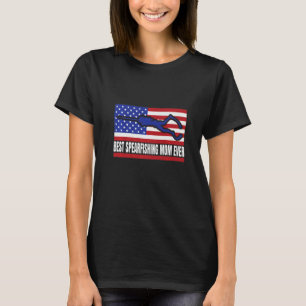 T-shirt Meilleure Maman Chasseuse Sous-Marine Plongeuse en