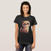 T-shirt Meilleure maman chat et papa chat 3 (Devant entier)