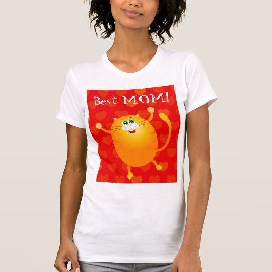 T-shirt Meilleure maman ! Chemise drôle (Devant)
