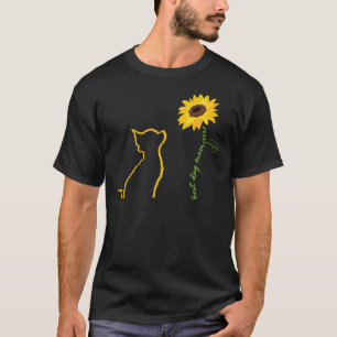 T-shirt Meilleure maman chihuahua jamais tournesol Anniver