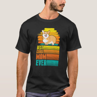T-shirt Meilleure maman Corgi de tous les temps 1