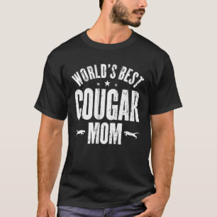 T-shirt Meilleure Maman COUGAR du monde