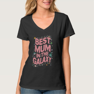 T-shirt Meilleure maman dans la Galaxie - Fête des mères p