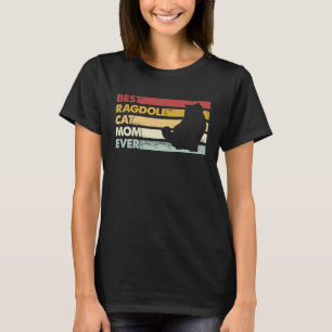 T-shirt Meilleure Maman de Chat Mère Ragdoll Cat