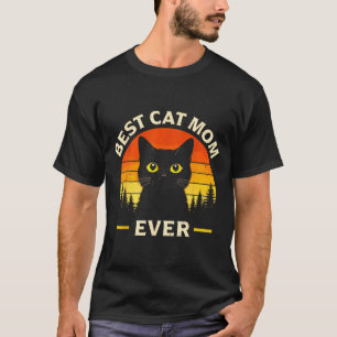 T-shirt Meilleure Maman de Chat Pour Enfants Garçon Fille 