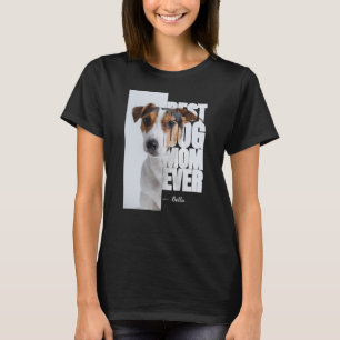 T-shirt Meilleure Maman de Chien de Tous les Temps Photo P