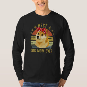 T-shirt Meilleure maman de chien jamais Shiba Inu fête des