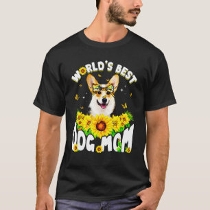T-shirt Meilleure maman de corgi du monde Fête des mères 1