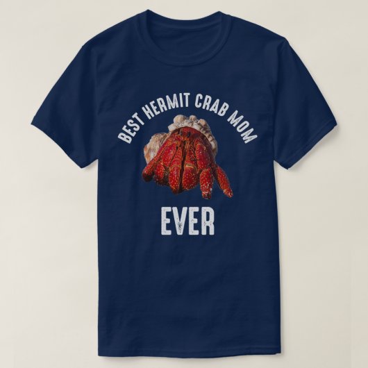 T-shirt Meilleure maman de crabe hermite 5 (Design devant)