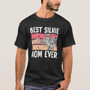 T-shirt Meilleure maman de poule soyeuse jamais amoureuse