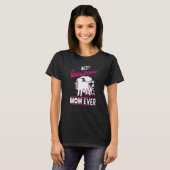 T-shirt Meilleure Maman de Retriever doré Ever (Devant entier)