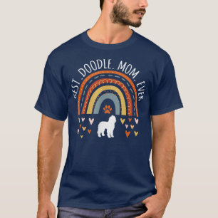 T-shirt Meilleure maman Doodle Ever Cadeaux arc-en-ciel po