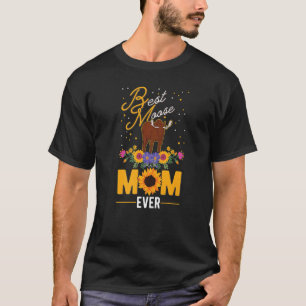 T-shirt Meilleure maman d'orignal jamais Scandinavie Moose