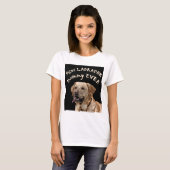 T-shirt Meilleure maman du Labrador (Devant entier)