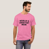 T-shirt "Meilleure Maman du Monde" (Devant entier)