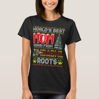 T-shirt Meilleure Maman du Monde Née au Zimbabwe Cadeau de
