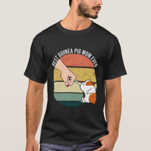 T-shirt Meilleure maman guinéenne de porc jamais de pomme 