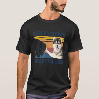 T-shirt Meilleure maman Husky de tous les temps  Maman de 