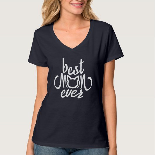 T-shirt Meilleure maman jamais (Devant)
