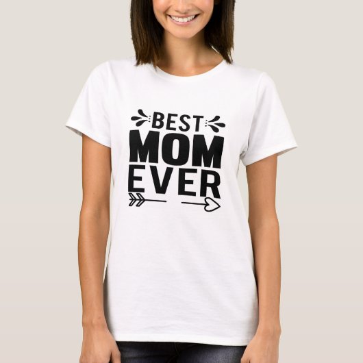 T-shirt Meilleure Maman Jamais ! (Devant)