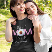 T-shirt Meilleure maman jamais avec l'impression d'image d