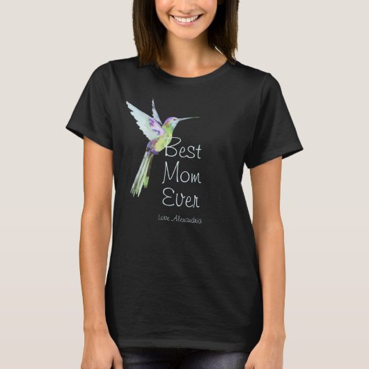 T-shirt Meilleure Maman Jamais ! Colibri (Devant)