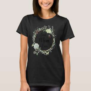 T-shirt Meilleure Maman Jamais Femmes Décor Fleur Maman