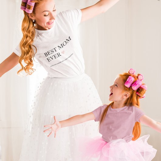 T-shirt Meilleure maman jamais | Joyeuse Fête des mères