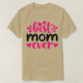 T-shirt Meilleure maman jamais pour maman grand-mère ou Na (Design devant)