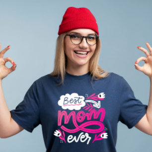 T-shirt Meilleure maman jamais Script