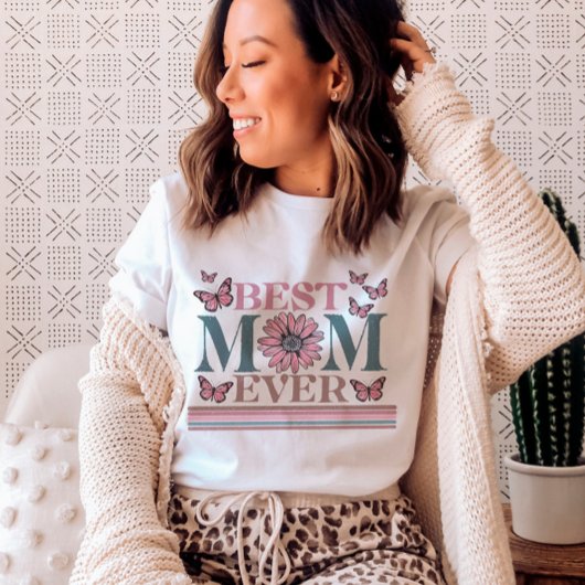 T-shirt Meilleure Maman Jour des Mères