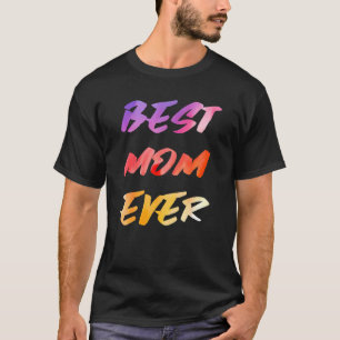 T-shirt Meilleure Maman Joyeuse Fête des Mères