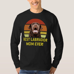 T-shirt Meilleure maman Labrador Ever 168