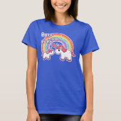 T-shirt Meilleure maman mignonne de licorne jamais (Devant)