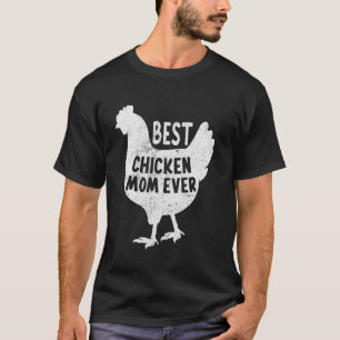T-shirt Meilleure Maman Poule Mère Fête des Mères Poule Ma