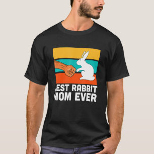 T-shirt Meilleure maman Rabbit Jour de Pâques Oeufs Dab Ga