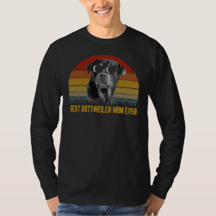 T-shirt Meilleure maman Rottweiler 11 ans