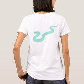 T-shirt Meilleure maman serpent du monde - Personnalisable (Dos)