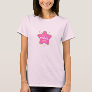 T-shirt Meilleure Maman Star Graphisme Design Fête des mèr