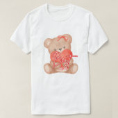 T-shirt Meilleure maman - Teddy Bear (Design devant)