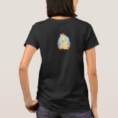 T-shirt Meilleure maman toujours mignonne bébé Giraffe et  (Dos)