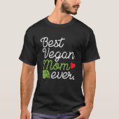 T-shirt Meilleure maman végétarienne Ever Mère végétarienn (Devant)