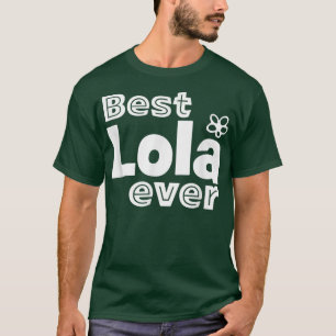 T-shirt Meilleure Meilleure grand-mère philippine Lola